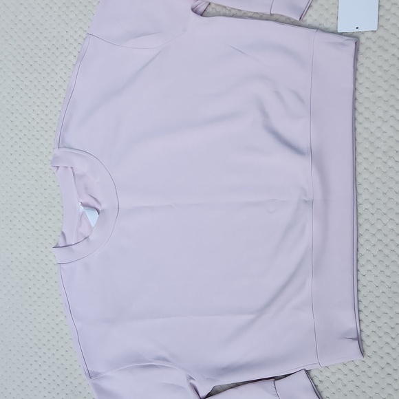 Nwt Lululemon Perfectly Oversized Crop Crew - Picture 2 of 8